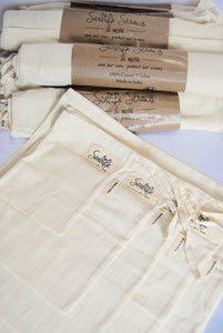 Reusable Muslin Khadi Bags