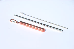 Collapsible Stainless Steel Straws